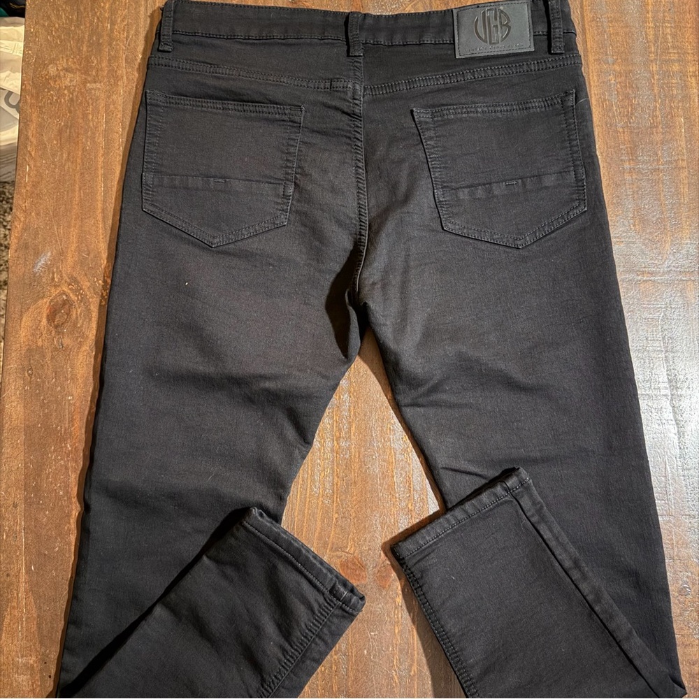 Vintage Genes Black Skinny Jeans 36x30 - Picture 3 of 8